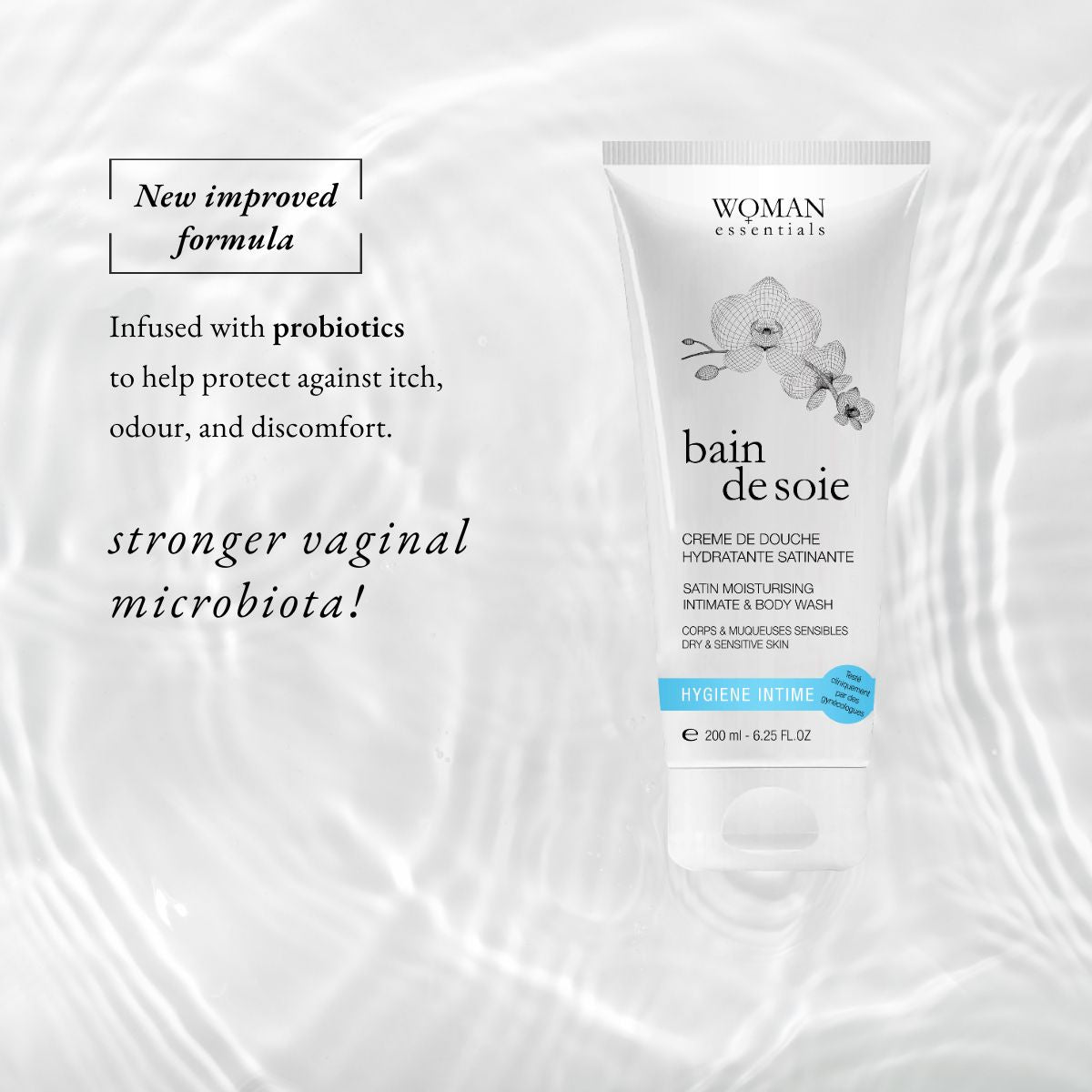 BAIN DE SOIE - Satin Moisturising Intimate & Body Wash