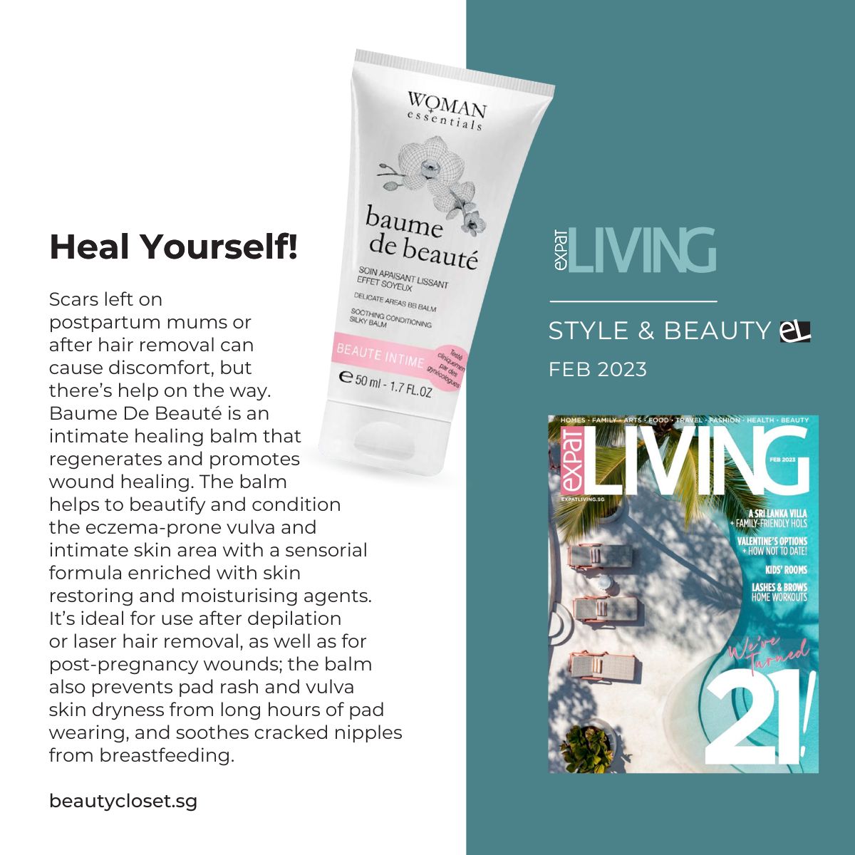 Expat Living recommends Baume de Beaute