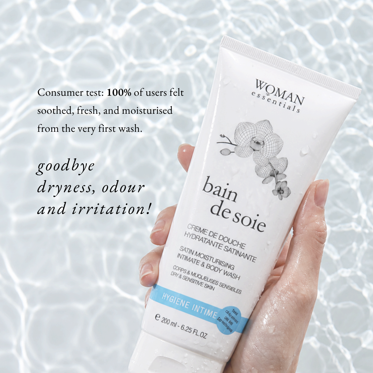 BAIN DE SOIE - Satin Moisturising Intimate & Body Wash