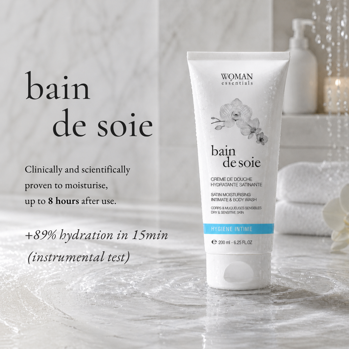 BAIN DE SOIE - Satin Moisturising Intimate & Body Wash
