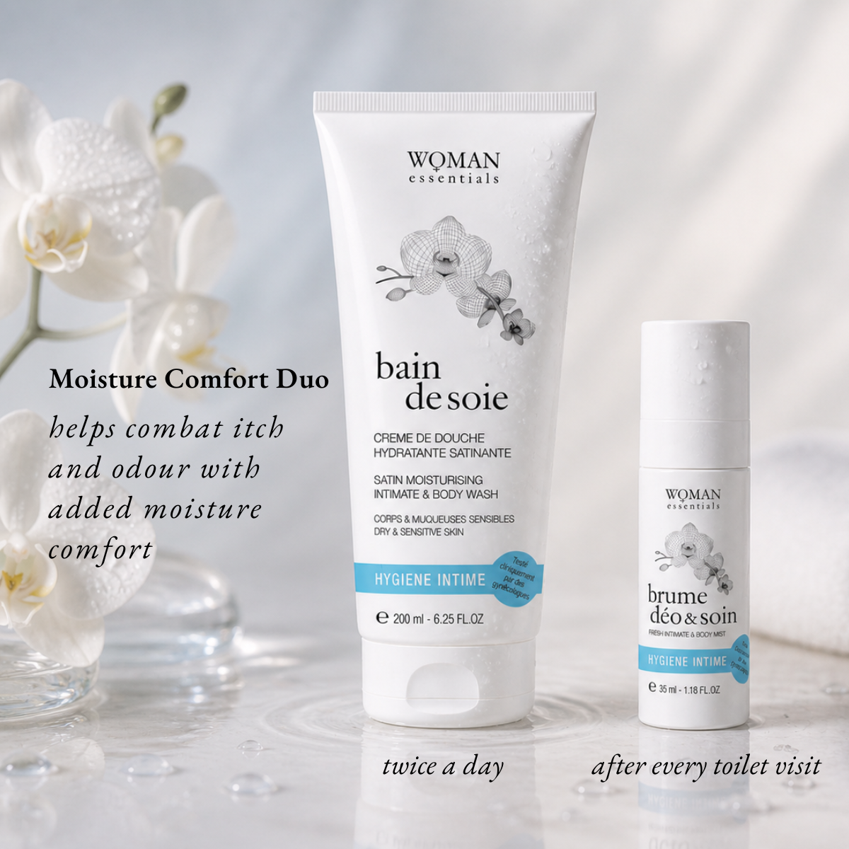 BAIN DE SOIE - Satin Moisturising Intimate & Body Wash