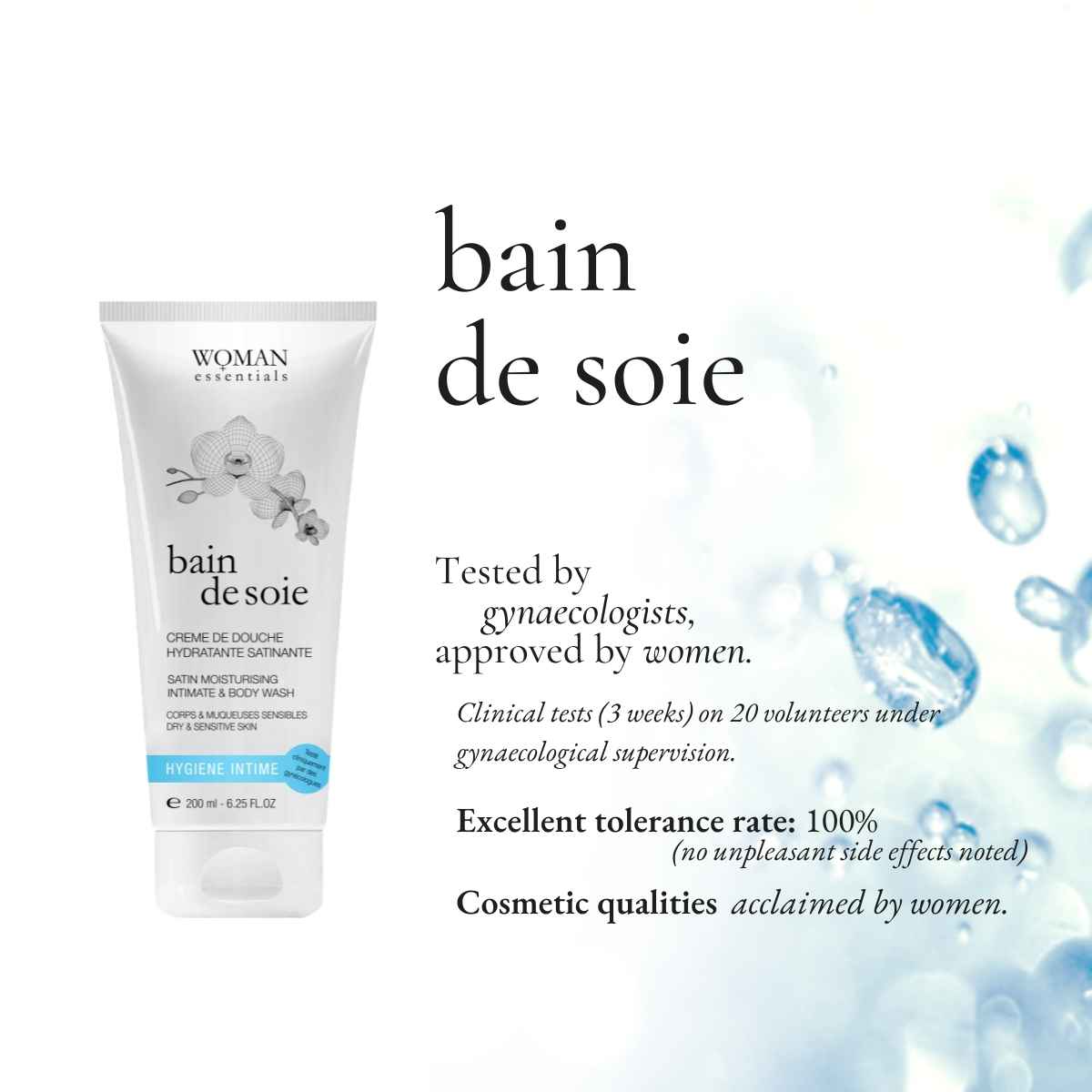 BAIN DE SOIE - Satin Moisturising Intimate & Body Wash